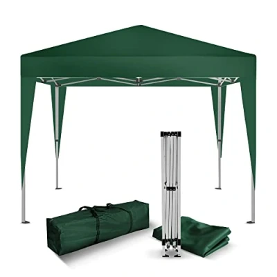 Abbildung von Kronenburg Partyzelt 2x2m Pavillon mit UV Schutz 50+ 0 bis 4 Seitenteile, Seitenteilen