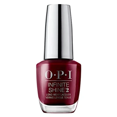 Abbildung von OPI Infinite Shine Malaga Wine vorgehärtete Gel Technologie ohne UV Lampe bis zu 11 Tage Ha