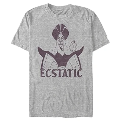Abbildung von Disney Herren Aladdin Ecstatic Jafar T shirt, Athletisch Heather, S