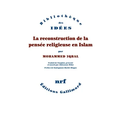 Abbildung von la reconstruction de pensée religieuse en Islam