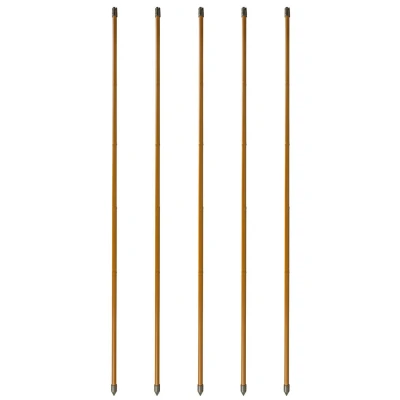 Abbildung von Windhager Rankhilfe, (Set, 5 St.), Stahlpflanzstäbe in Bambusoptik, H: 180 cm