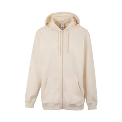Abbildung von Mukua Unisex Sf270u Kapuzenpullover mit Reißverschluss, Elfenbeinfarben, XXX Large