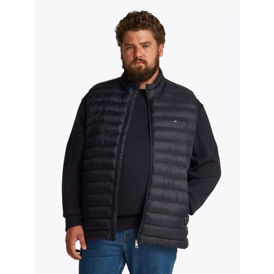 Abbildung von Tommy Hilfiger Big &amp; Tall Steppweste BT PACKABLE RECYCLED VEST B in Großen Größen, Logostickerei