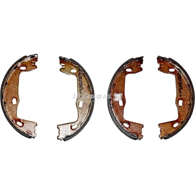 Abbildung von JP GROUP 1263900510 Bremsbacken Hinterachse links, rechts 160 25 OPEL: Omega B Limousine, Astra F Caravan, CC