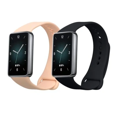 Abbildung von kwmobile 2x Sportarmband kompatibel mit HONOR Band 9 Armband Fitnesstracker Set aus TPU Silikon