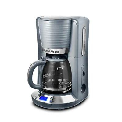 Abbildung von RUSSELL HOBBS Filterkaffeemaschine Kaffeemaschine Inspire Grey 24393 56, 1.25l Kaffeekanne