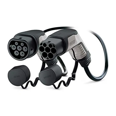 Abbildung von PHOENIX CONTACT Ladekabel Elektroauto Typ 2 (Mode 3) EV 1204140 E Auto und Hybrid auf German Engineering ergonomisch robust 1 Phasig 7,4 kW Black and Grey 5 m