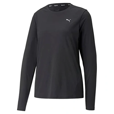 Abbildung von Puma RUN Favorite TEE Langarmshirt, Damen, Größe: Medium, Black