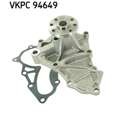 Abbildung von SKF VKPC 94649 Wasserpumpe mit Dichtungen Metall für Keilrippenriementrieb MAZDA: CX 7, 6 Limousine, Sport Kombi