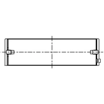 Abbildung von MAHLE ORIGINAL 099 HL 21069 000 Kurbelwellenlager
