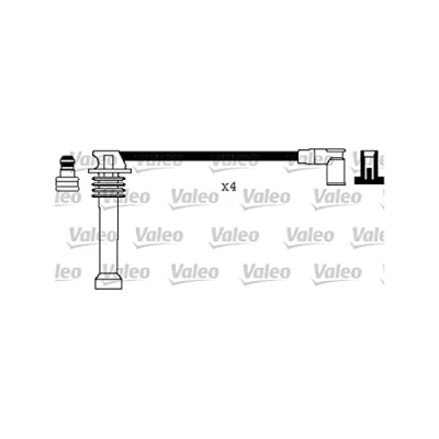 Abbildung von VALEO 346367 Zündkabelsatz FORD: Fusion Kombi, Focus 2 FIESTA 6, VOLVO: C30, V50, MAZDA: Hatchback