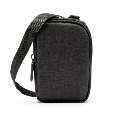 Abbildung von Zink Soft Kameratasche Kleine Sofortdruck Kamera und Druckertasche mit Fotopapierfach, Reißverschluss Crossbody Schultergurt Schwarz