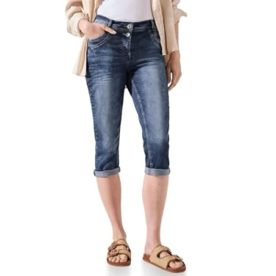 Abbildung von Cecil Jeans Shorts, Damen, Größe: 29x22, Blau