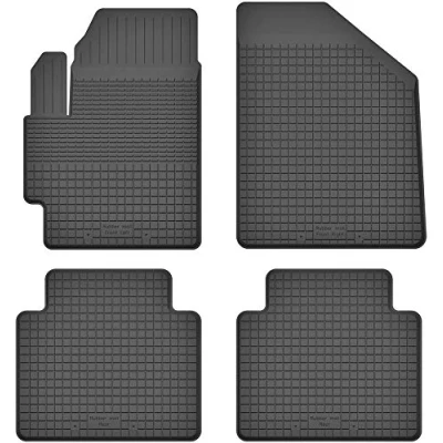 Abbildung von Fußmatten Vorne, Hinten 4er Set für Citroen C3 Picasso 2009 2017 Gummi Gumimatten