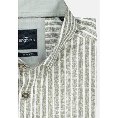 Abbildung von Engbers SLIM FIT Hemd, Herren, Größe: XL, Khaki