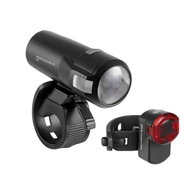 Abbildung von Beleuchtungsset Axa Compactline 35 USB Wiederaufladbar