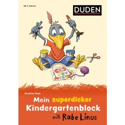 Abbildung von Mein superdicker Kindergartenblock mit Rabe Linus: ab 4 Jahren (Mein Lern und Spaßblock Linus)