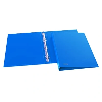 Abbildung von Favorit, Ringordner Sprint aus Karton, 1 Stück, 22 x 30 cm, 4 runde Ringe, mm, Hellblau