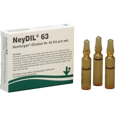 Abbildung von Neydil Nr.63 Revitorgan Dil.D 4 pro Ampu 5X2 ml