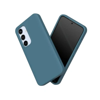 Abbildung von RhinoShield Case kompatibel mit [Galaxy S24] SolidSuit Stoßdämpfende &amp; schlanke Schutzhülle Premium Finish 3.5 Meter Fallschutz Ozeanblau