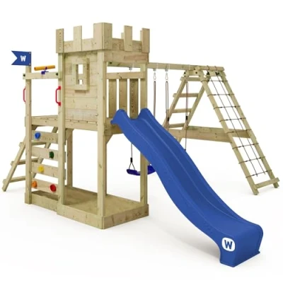 Abbildung von Spielturm mit Rutsche &amp; Sandkasten GateFlyer