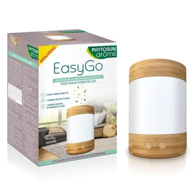 Abbildung von Phytosun Aroms Kabelloser Ultraschall Diffusor für ätherische Öle EasyGo mobil batteriebetrieben