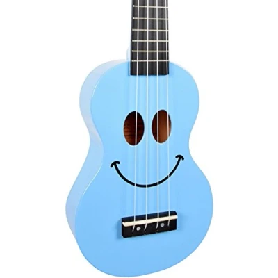 Abbildung von Mahalo Smiley Series Sopran Ukulele Light Blue