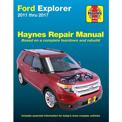 Abbildung von Ford Explorer, &#039;11 &#039;17: Does Not Include Information Specific to Police Interceptor Models (Haynes Automotive Repair Manual)