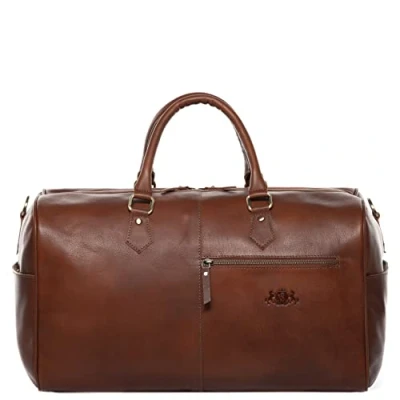 Abbildung von SID &amp; VAIN Weekender Travel Seattle XL Holdall Reisetasche, Herren, Größe: One Size, Braun