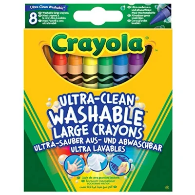 Abbildung von Crayola Wachsmalstifte, 8 Stück, für Schule und Kreative Aktivitäten, Farbtönen, 52 3282