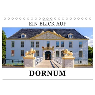 Abbildung von Ein Blick auf Dornum (Tischkalender 2025 DIN A5 quer), CALVENDO Monatskalender
