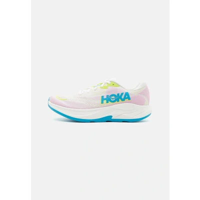 Abbildung von HOKA Rincon 4 Laufschuh Neutral, Damen, Größe: 40, Frost/pink twilight Schuhe
