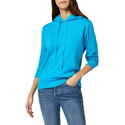 Abbildung von Fruit of the Loom Damen Kapuzenpullover Classic, Blau Blue (Azure Blue) , S
