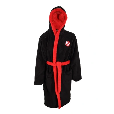 Abbildung von Henry Tiger Ghostbusters LOGO Bademantel, Herren, Größe: L/XL, Black