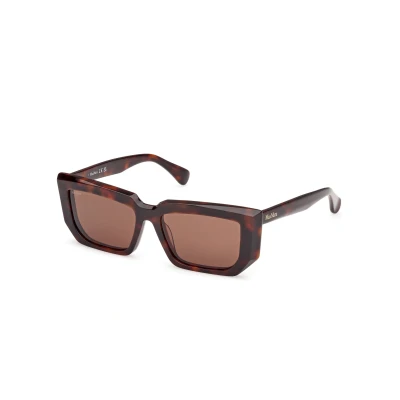 Abbildung von Max Mara Sonnenbrille, Damen, Größe: 54, Dark avana brown