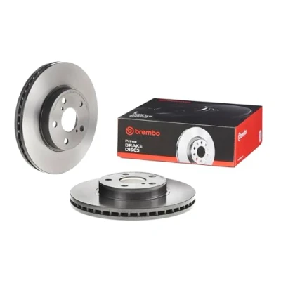 Abbildung von BREMBO COATED DISC LINE 09.7395.11 Bremsscheibe 260 25 5 innenbelüftet beschichtet TOYOTA: Avensis I Kombi, Liftback, Limousine