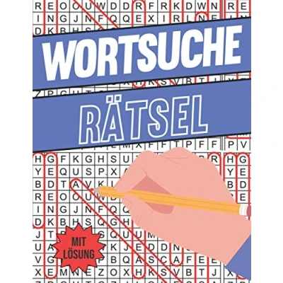 Abbildung von Wortsuche Rätsel: Buchstabenpuzzle Rätselheft für Erwachsene und Senioren