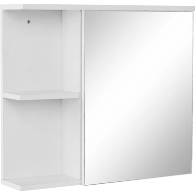 Abbildung von andas Badezimmerspiegelschrank &quot;Stian&quot;, mit Spiegeltür und Push to open Funktion, Breite 60 cm, Höhe 53 cm