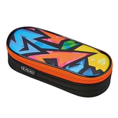 Abbildung von herlitz 50026692 Faulenzer Etui Neon Art, 1 Stück