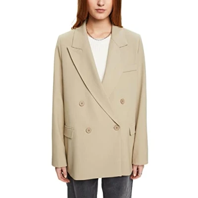 Abbildung von Esprit Kurzmantel, Damen, Größe: 42, Dusty green