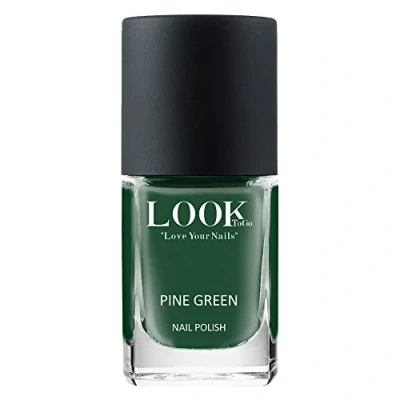 Abbildung von Look To Go veganer Nagellack PINE GREEN 21 free &amp; PETA approved Made in Germany 12ml