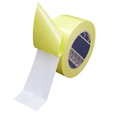 Abbildung von ACIT Permanentes doppelseitiges Klebeband für Teppichböden, Teppiche und andere Befestigungen, 50 mm x 25 m