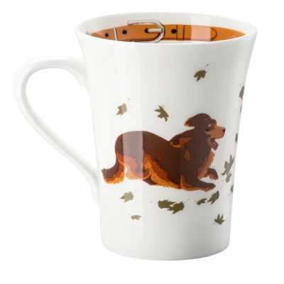 Abbildung von Hutschenreuther My Mug Hunde Dackel Becher mit Henkel 0,4 l