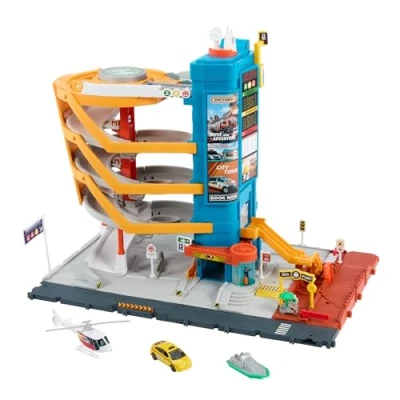 Abbildung von MATCHBOX Spiel Parkhaus Action Drivers Transport Center