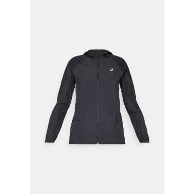 Abbildung von Asics Regenjacke &quot;ROAD PACKABLE JACKET&quot;, mit Kapuze