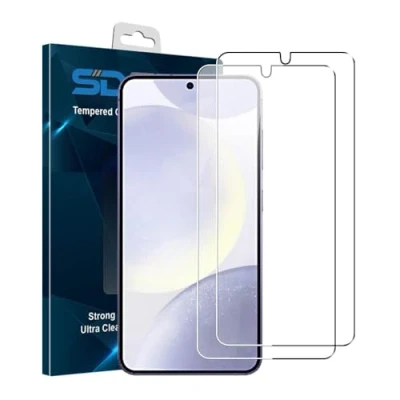 Abbildung von SDTEK *2 Pack Schutzglas für Samsung Galaxy S24+ Plus, Glasfolie Hartglas Tempered Glass Screen Protector Schutzfolie Displayschutzglas