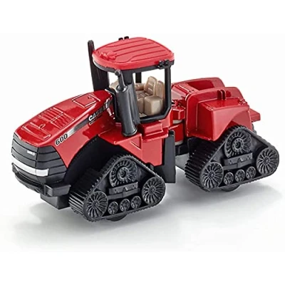 Abbildung von siku 1324, Case IH Quadtrac 600, Agricultural implement, Metal/Plastic, Red, Movable articulated joint