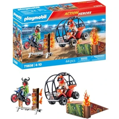 Abbildung von Playmobil® Stunt Show (71808), Playmobil Konstruktions Spielset, (44 St), Made in Europe