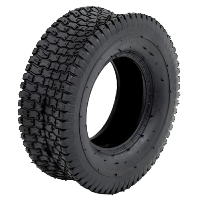 Abbildung von vidaXL Schubkarrenreifen Pannensicher Schubkarrenrad Ersatzrad Ersatzreifen Gartenkarre Schubkarre Reifen Rad Luftrad 13x5.00 6 4PR Gummi