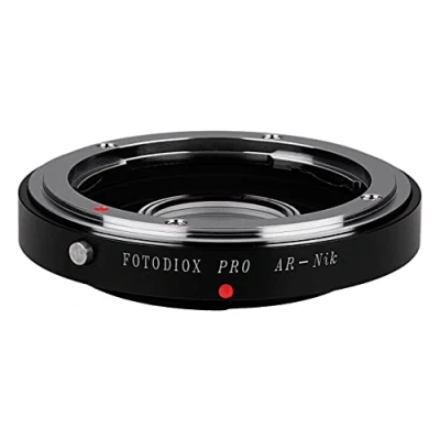 Abbildung von Fotodiox Pro Lens Mount Adapter Compatible with Konica Auto Reflex (AR) Lenses on Nikon F Cameras